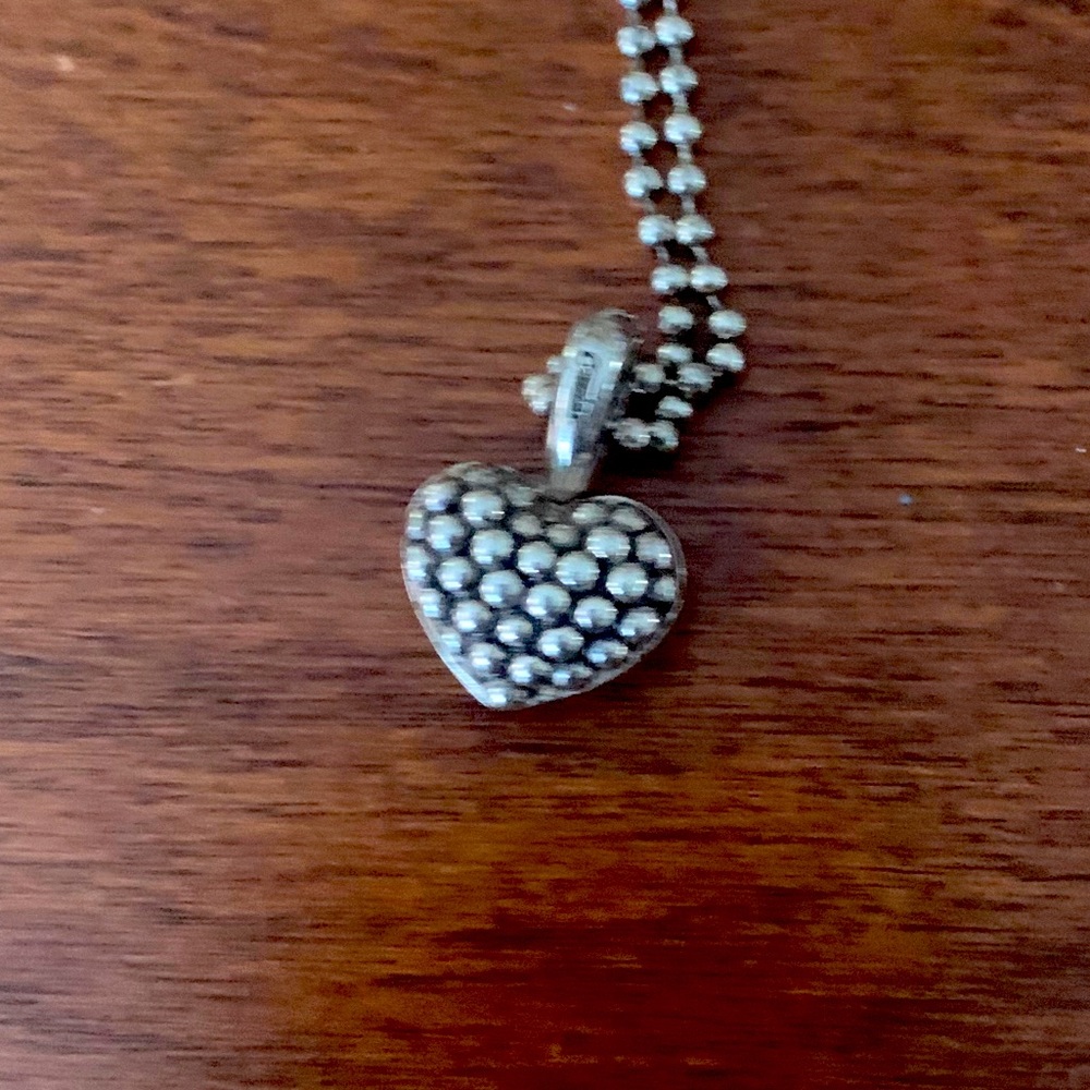 Lagos sterling silver necklace